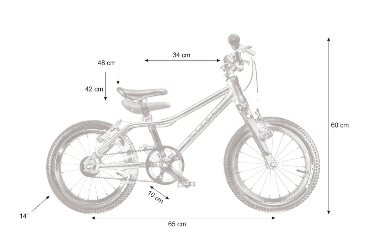 RASCAL 14 אופני ילדים 14 אינץ' - Bikes4Kids