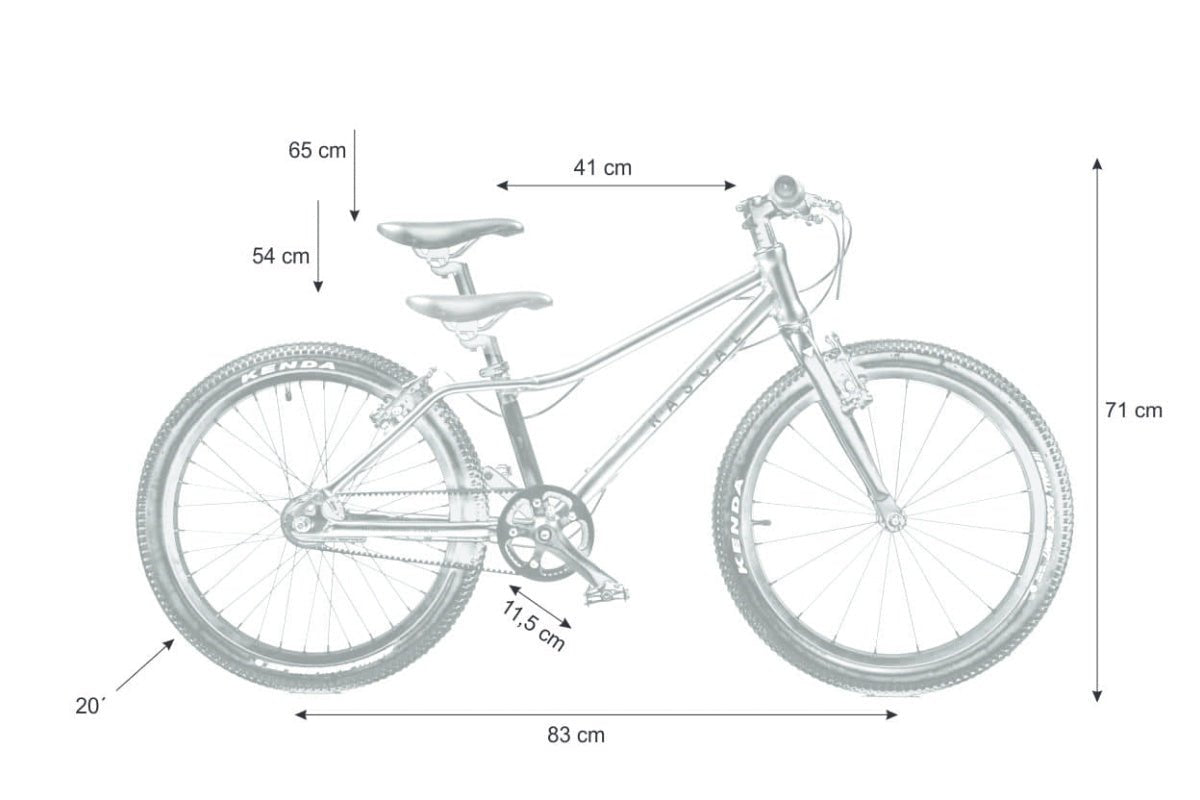 RASCAL 20 אופני ילדים 20 אינץ' - Bikes4Kids