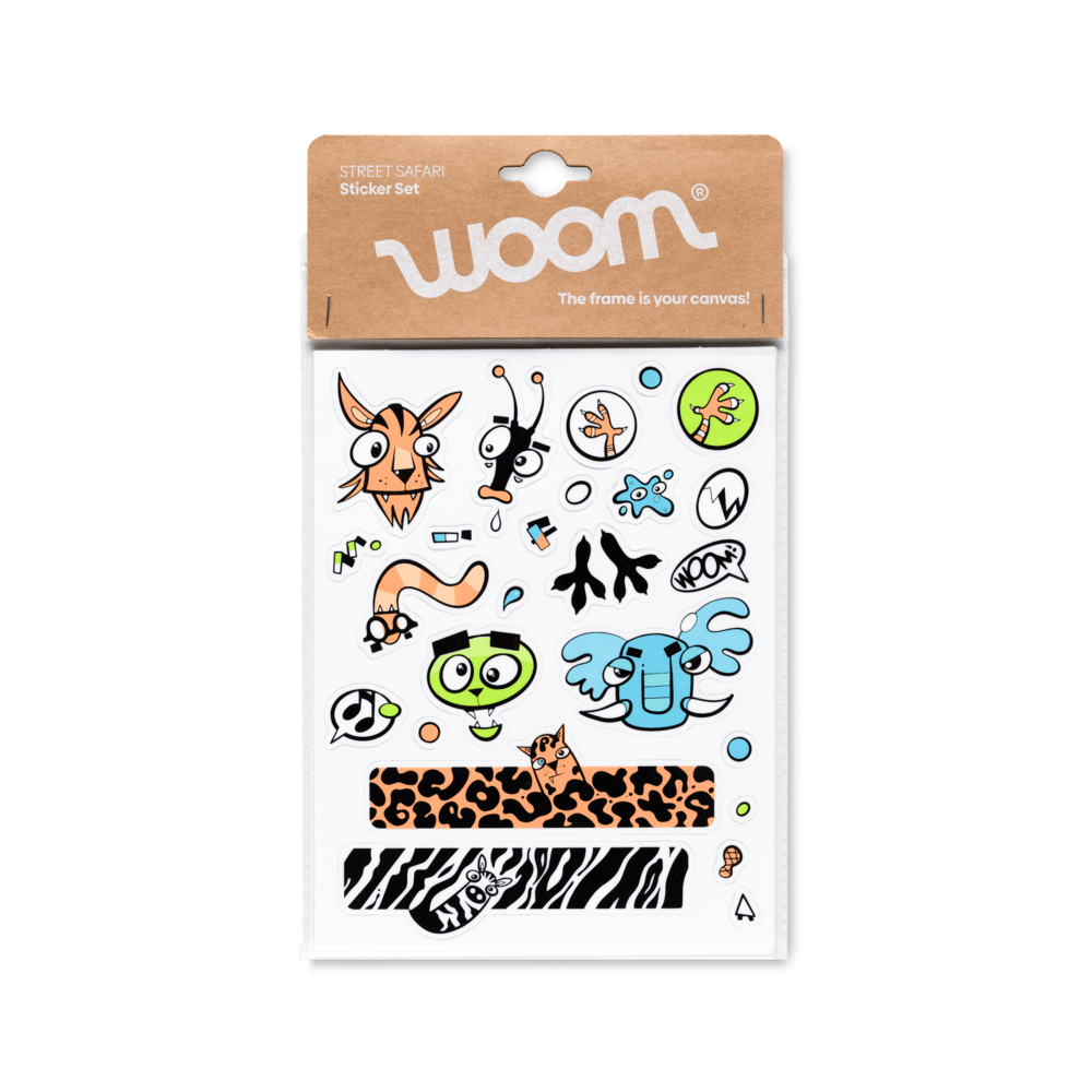 סט מדבקות לאופניים - Bikes4Kids